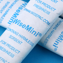 wisemini DuPont 8G 100 packets of molecular sieve food dry moisture barrier transparent strip FDA certification