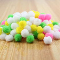 61 Decorative colored plush ball hairy ball diy wow root twisted bar assisted nursery handmade merry material