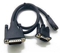 polycom Baolitong MPTZ-10 11 fourth generation lens HDCI to HDMI DB9 converter