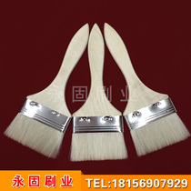 Permanent 2 inch 3 inch 4 inch paint wool brush wall latex paint Paint brush does not shed hair Acid and alkali resistance