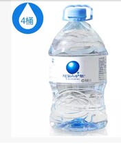 Alshan mineral water 5L* 4 buckets of rare natural volcanic rock cold spring water Beijing volume preferential