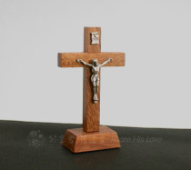 New car ornaments bitter like solid wood cross table wine cabinet Living room desk craft cabinet decoration