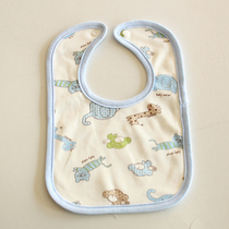 5 strips of baby bib newborn meal with spat towel pure cotton surrounding mouth grinding small surrounding pocket