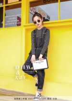 Dayu Wang brand childrens clothing girl in 2022 new striped t - shirt jeans with two pieces of suit
