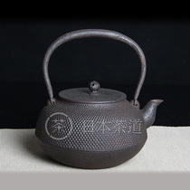 Southern Japan iron bottle Hongrongtang made fine aragonoid fruit picking Japanese old iron pot non-Japanese cup holder