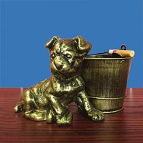 Creative retro ashtray personality Dog year Iron desktop town house fortune ornaments accessories to give husband boyfriend gift
