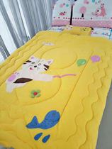 Cartoon of Korean pure cotton twill with cloth for children