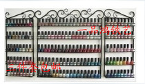 Iron art Mejia frame Grease Rack Nail Polish Shelf Wall-mounted Chia Oil Show Rack Upper Wall Cosmetic show Show