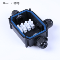 Supply VK-JB three-head waterproof junction box IP66 waterproof grade sunscreen outdoor with four-terminal junction box