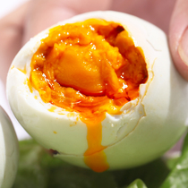 Cao Ji Jiaogang Lake Crab Salted Duck Egg 65g 4 Instant Salted Egg Yolk Red Heart Anhui Huainan Special Products