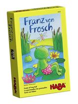 German haba4353 puzzle table game early education teaching aids 4 years old frog Franz Collector Edition