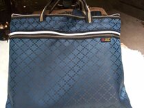 Manufacturer direct sales upscale jacquard hand-paper cloth bag zipped bag zipped bag kit for business briefcase meeting bag