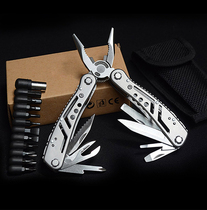 Multifunctional folding pliers screws knives outdoor combination tools pliers portable field survival equipment supplies