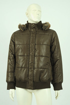 Mens cotton jacket cotton-proof cold clothing M fabric anti-splashing European and American brands cut foreign trade export tail single clearance