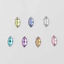 7 * 15 Macular flat-bottomed hand-stitched Accessories Shoes Wear beauty material accessories Wedding drills Dance Suit Drills