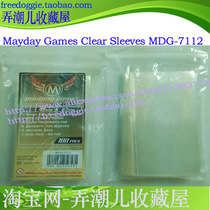 49x93 MDG-7112 board game accessories Mayday game card set Film card sleeve narrow long Roman card 100