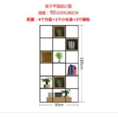  Shelf Flower rack Iron vintage strand empty iron shelf Partition wall can be customized Living room partition Floor-to-ceiling multi-layer