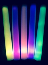 Colorful glitter sponge stick luminous foam stick concert LED electronic luminous stick concert