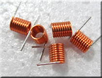 Oxygen-free copper inductance hollow inductance for power amplifier