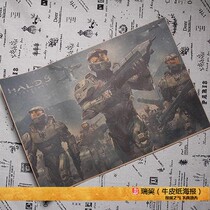 halo 5 game poster halo promotional wall chart halo popular online game decorative painting Internet cafe poster