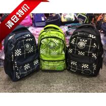 Guangzhou Jincai New Boy High Grade Students Han Edition Oxford Double Shoulder Backpack Casual School Bag