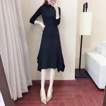 2022 Spring loaded with new women Winter Herbenwind Little Black dress Light cooked and windy design with small crowdsourced autumn style dress