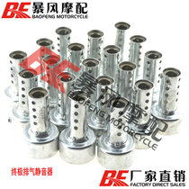 Motorcycle silencer plug CB400 XJR400 universal modified exhaust pipe silencer silencer plug 48mm