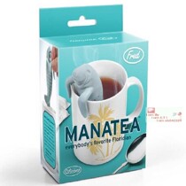 Funny shape silicone tea maker Sea Lion type fun silicone tea set Food grade silicone material tea bag Tea bag