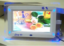 Clear Cabin Sales 7 Inch With Blue Light Digital Photo Frame Electronic Album Photo Music Advertising Machine Smart Video