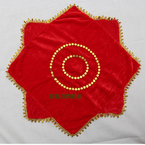  2 new two-person handkerchief dance props handkerchief flower octagonal dance handkerchief turn towel Adult children