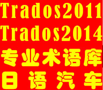 SDL Trados2015 Tados Japanese Automotive Terminology Translation Tool Thesaurus