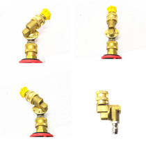 Rotating quick plug female high pressure washer water gun connector quick plug quick connector snap plug can adjust direction