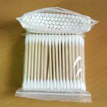 (Tools) wipe cotton swab model old chemical filter stains washout line with double head round tip