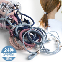 Hair rope head rope Korean hipster simple personality tie hair rubber band adult ponytail sweet Hairband head accessories