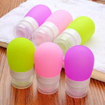 Travel silicone bottle portable set makeup wash bag shampoo shower gel empty bottle business travel supplies