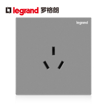  Legrand official flagship store switch socket panel Yi depth of field sand silver 3 three-hole 16A air conditioning plug wall power supply