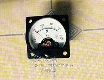 Old-fashioned round pointer AC voltmeter meter head XY SO-45 0-450V dimensions 45 * 45MM