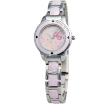 HELLO KITTY Sweetheart Party Ceramic Watches-Pink