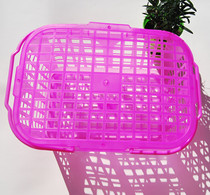 Wholesale 10 pounds of clinker fruit picking bayberry plum strawberry orange square portable basket Rose red picking basket grape blue