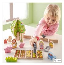 German haba imported childrens board game puzzle game 300521 Mollys Garden 2 years old