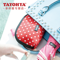 TAYOHYA multi-house counter CANDY makeup storage bag fashion portable color polka dot wash finishing