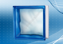 Jinghua glass brick blue cloud pattern colored glass brick environmental protection material