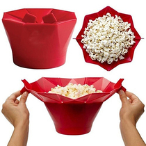 2021 New Silicone Microwave Magic Popcorn Maker Container