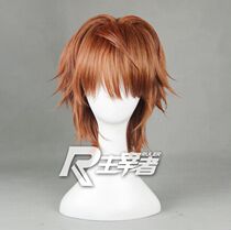 Main chancellery out of bag Queens City pear bullfight orange brown cosplay Cartoon Wig 385A