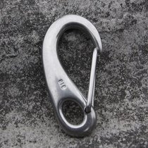 316 Stainless Steel Egg Buckle S2470 Hook Ring Bears 220kg Breaking Force Keychain