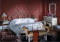 yD631 European wrought-iron beds white princess bed creative hob bed 1 8 meters master bed customized
