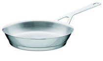 100% German imports Alessi Frying Pan mirror polished stainless steel flat bottom pan frying pan