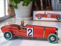 Classic Tin Toy Upper Chord Upper Chain Clockwork Toys Retro Nostalgia Outlet Collection Gift Spanish Racing