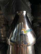 Stainless steel pipe fittings stainless steel sanitary pipe fittings rough throwing big and small head sanitary rust steel joints in valves