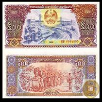 Laos 500 Kip 1988 Foreign banknote coins New Jedi